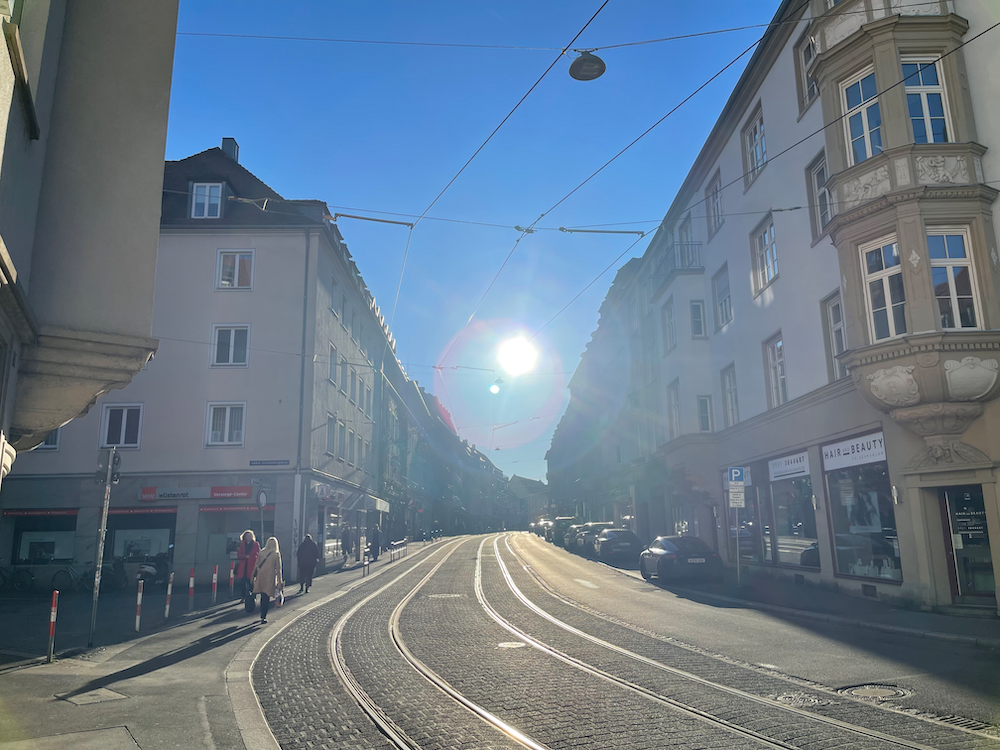 Ein Foto der Sanderstrasse